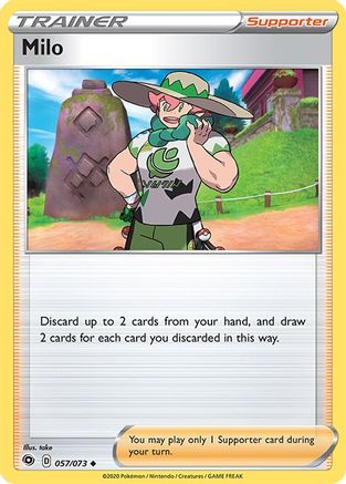 Milo (057/073) [Sword & Shield: Champion's Path] Reverse Holofoil