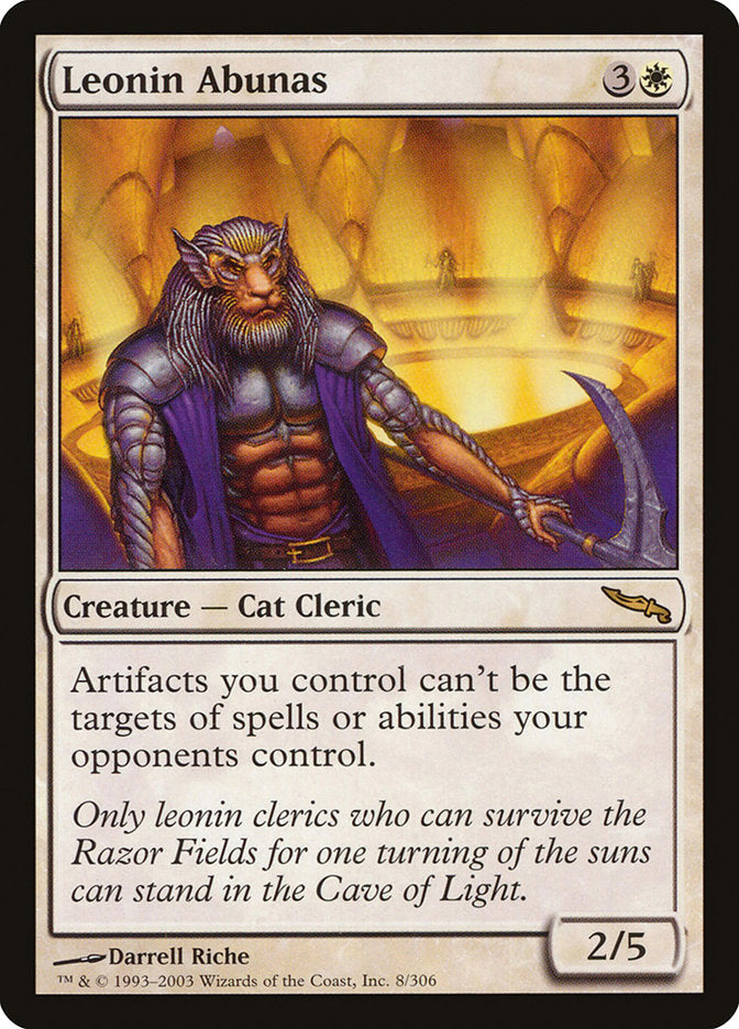Leonin Abunas [Mirrodin] Foil