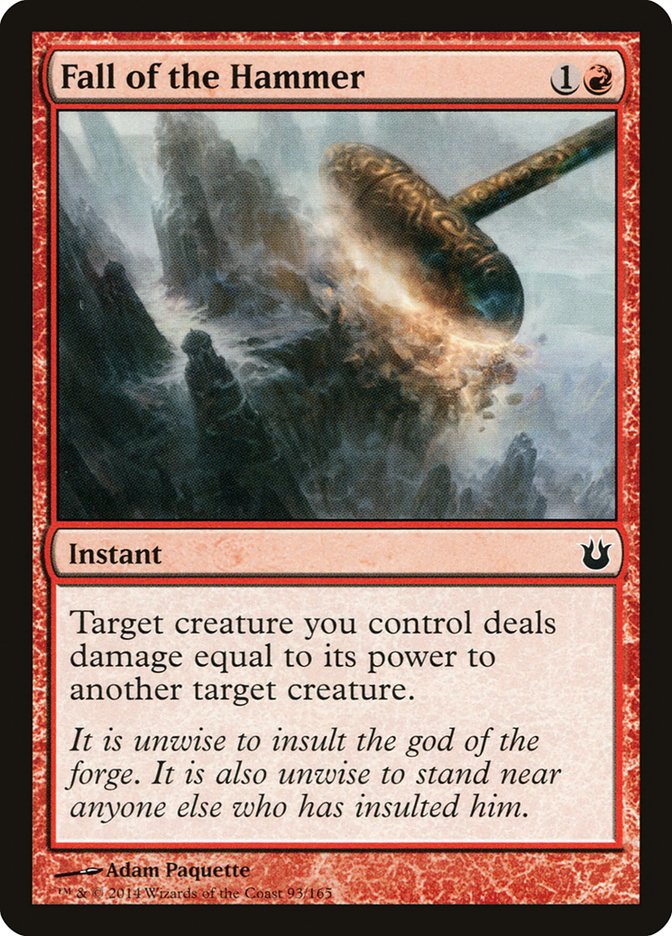 Fall of the Hammer [Born of the Gods] Foil