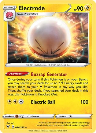 Electrode (046/185) [Sword & Shield: Vivid Voltage] Reverse Holofoil