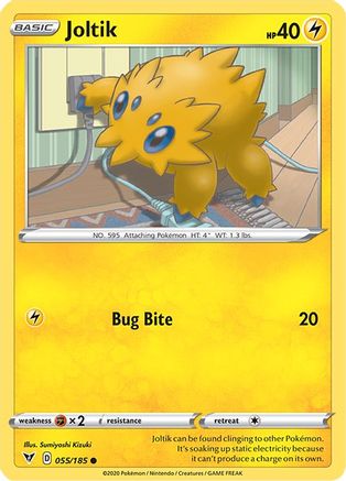 Joltik (055/185) [Sword & Shield: Vivid Voltage] Reverse Holofoil