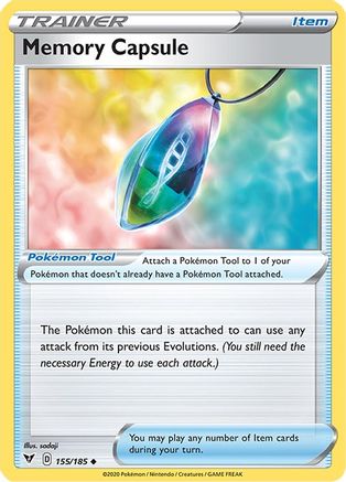 Memory Capsule (155/185) [Sword & Shield: Vivid Voltage] Reverse Holofoil
