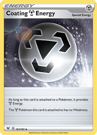 Coating Metal Energy (163/185) [Sword & Shield: Vivid Voltage] Reverse Holofoil