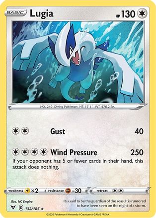 Lugia (132/185) [Sword & Shield: Vivid Voltage] Reverse Holofoil