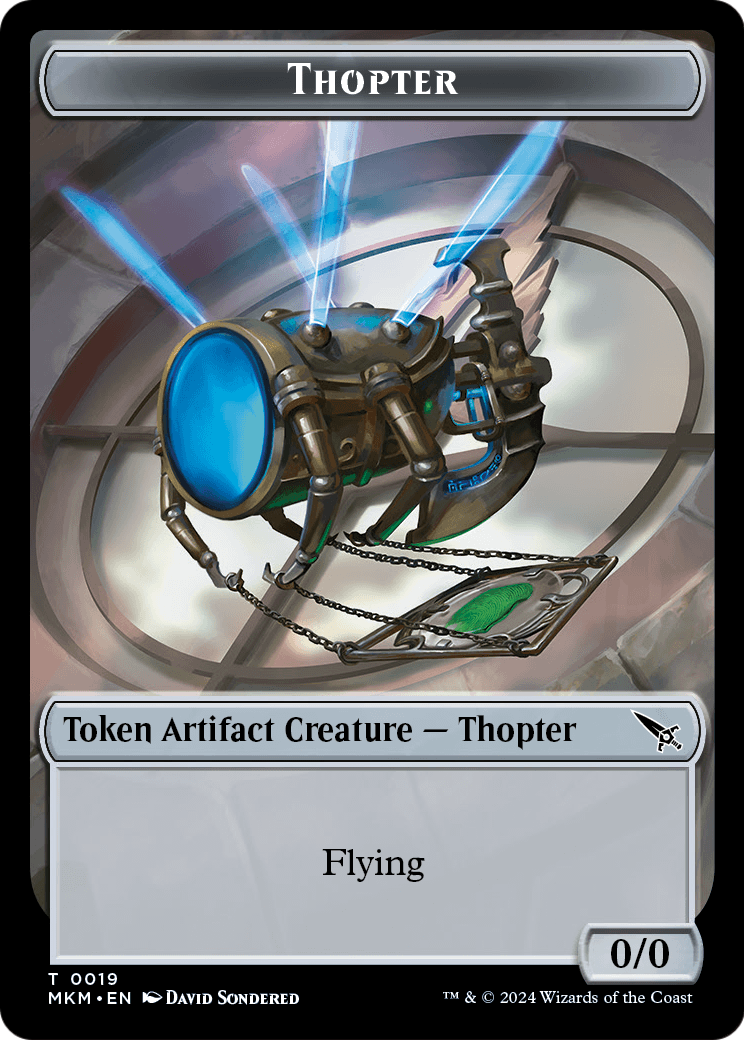 Thopter  [Murders at Karlov Manor Tokens]