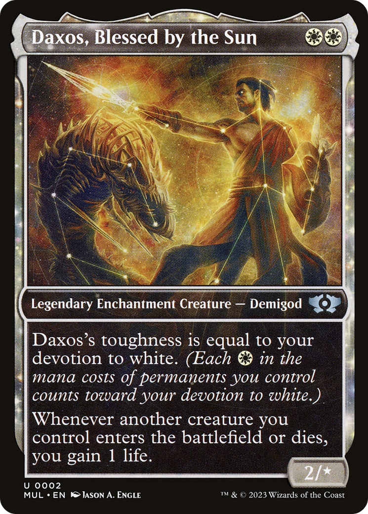 Daxos, Blessed by the Sun [Multiverse Legends] Foil