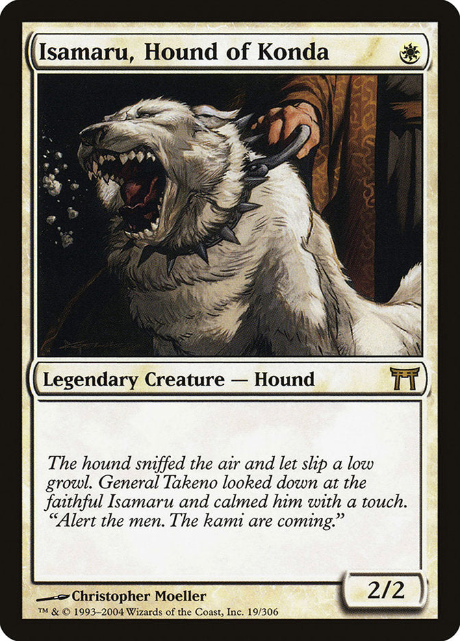 Isamaru, Hound of Konda [Champions of Kamigawa] Foil