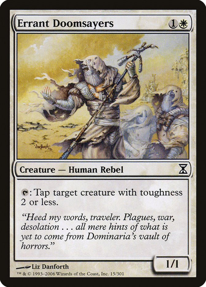 Errant Doomsayers [Time Spiral] Foil