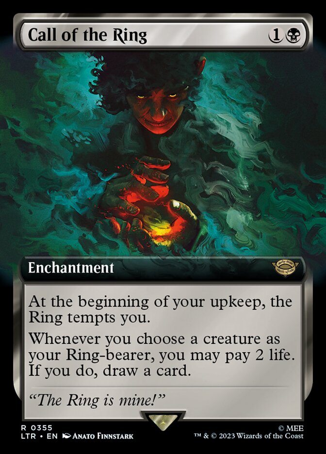 Call of the Ring (Extended Art) [The Lord of the Rings: Tales of Middle-Earth] Foil