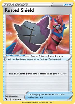 Rusted Shield (061/072) [Sword & Shield: Shining Fates] Reverse Holofoil