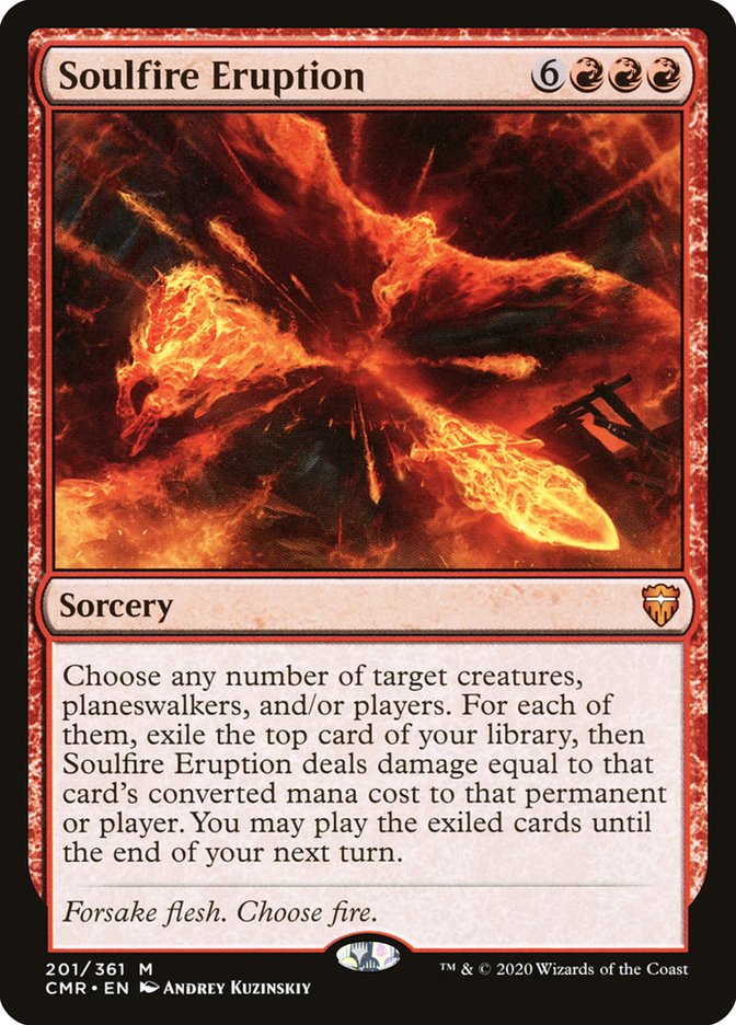 Soulfire Eruption [Commander Legends] Foil