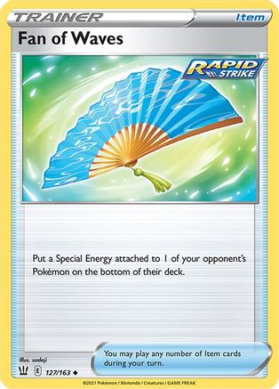 Fan of Waves (127/163) [Sword & Shield: Battle Styles] Reverse Holofoil