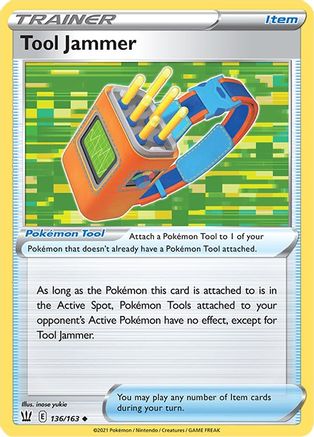 Tool Jammer (136/163) [Sword & Shield: Battle Styles] Reverse Holofoil