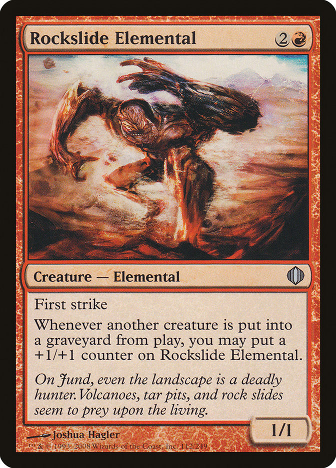 Rockslide Elemental [Shards of Alara] Foil