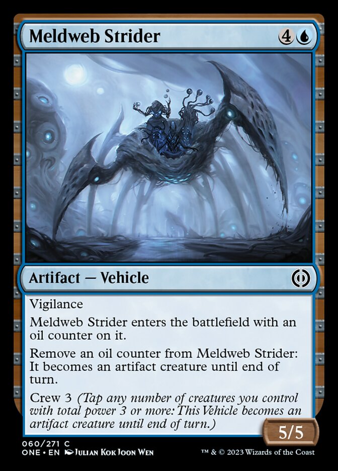 Meldweb Strider [Phyrexia: All Will Be One] Foil