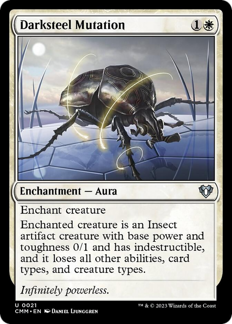 Darksteel Mutation [Commander Masters] Foil