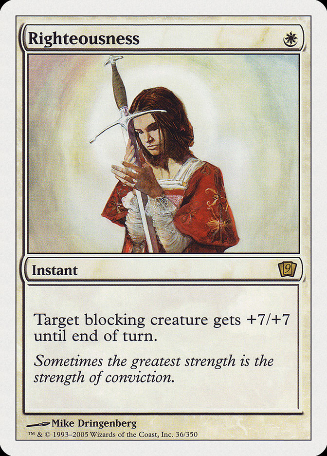 Righteousness [Ninth Edition] Foil