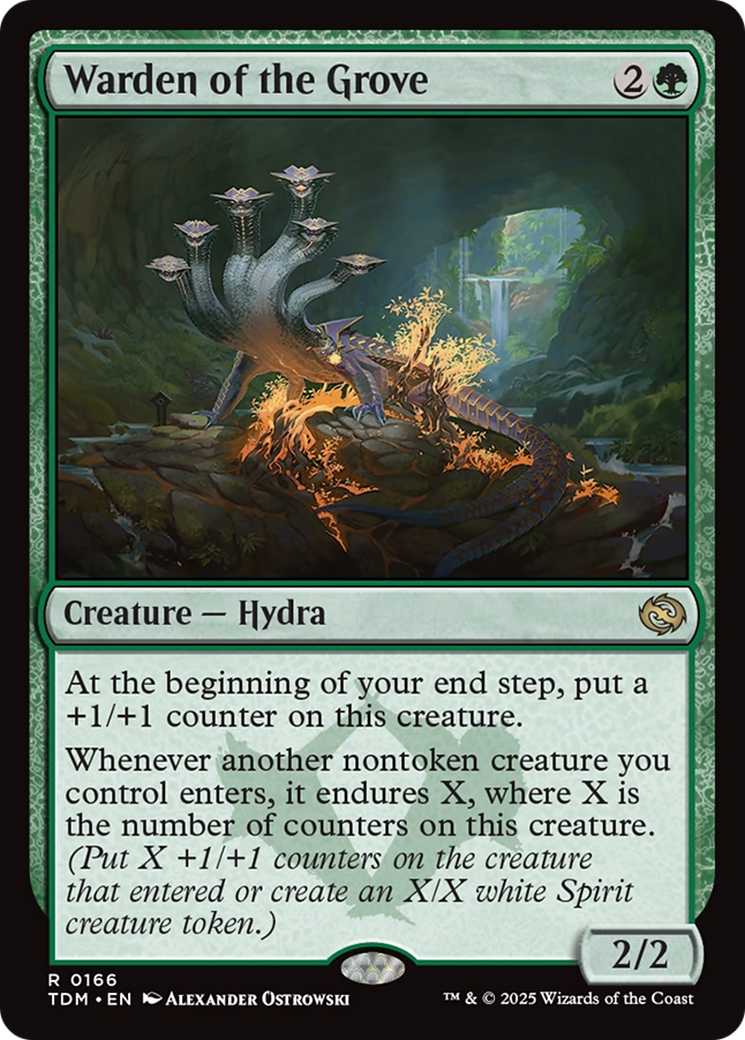 Warden of the Grove [Tarkir: Dragonstorm] Foil