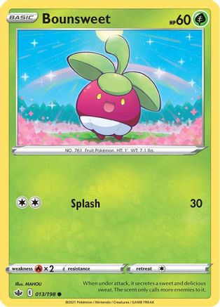 Bounsweet (013/198) [Sword & Shield: Chilling Reign] Reverse Holofoil