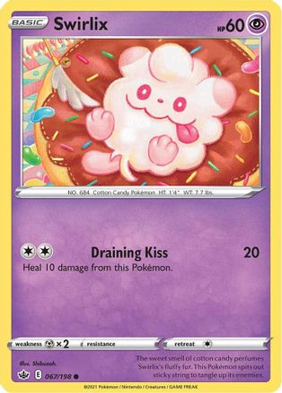 Swirlix (067/198) [Sword & Shield: Chilling Reign] Reverse Holofoil