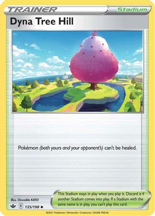 Dyna Tree Hill (135/198) [Sword & Shield: Chilling Reign] Reverse Holofoil