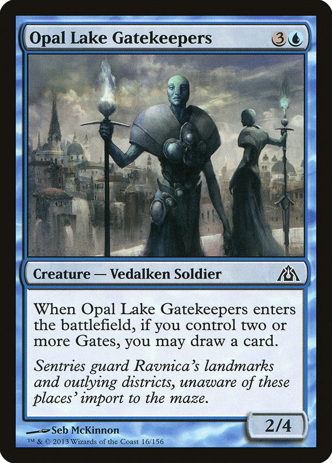 Opal Lake Gatekeepers [Dragon's Maze] Foil