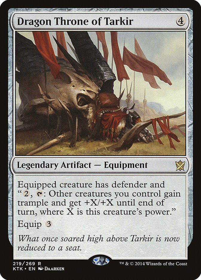 Dragon Throne of Tarkir [Khans of Tarkir] Foil