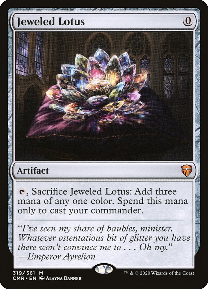 Jeweled Lotus [Commander Legends] Foil