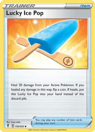 Lucky Ice Pop (150/203) [Sword & Shield: Evolving Skies] Reverse Holofoil