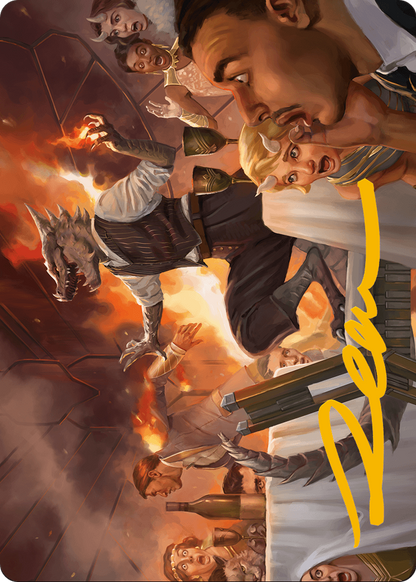Party Thrasher // Party Thrasher  [Modern Horizons 3 Art Series] (Borderless) Foil