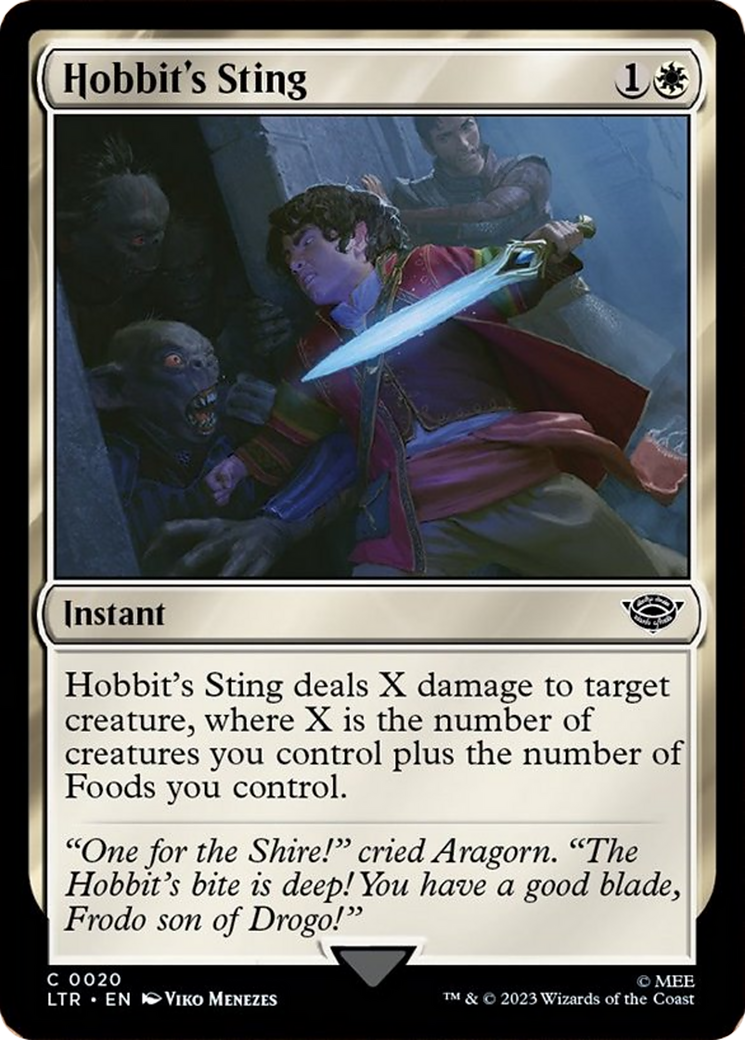 Hobbit's Sting [The Lord of the Rings: Tales of Middle-Earth] Foil