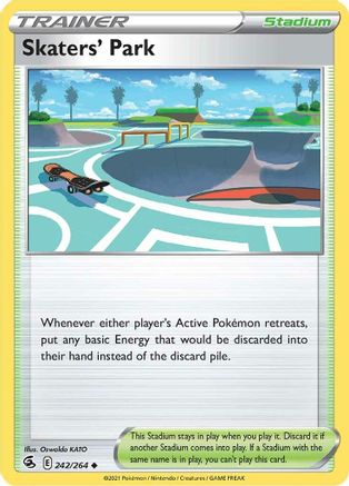 Skaters' Park (242/264) [Sword & Shield: Fusion Strike] Reverse Holofoil