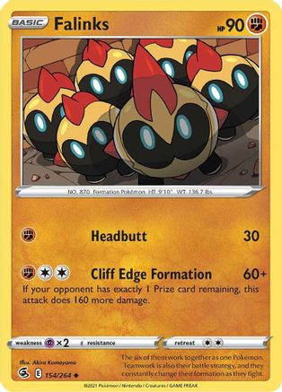 Falinks (154/264) [Sword & Shield: Fusion Strike] Reverse Holofoil
