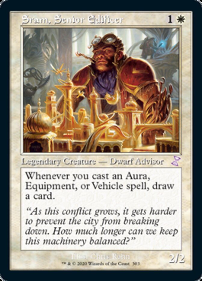 Sram, Senior Edificer (Timeshifted) [Time Spiral Remastered] Foil