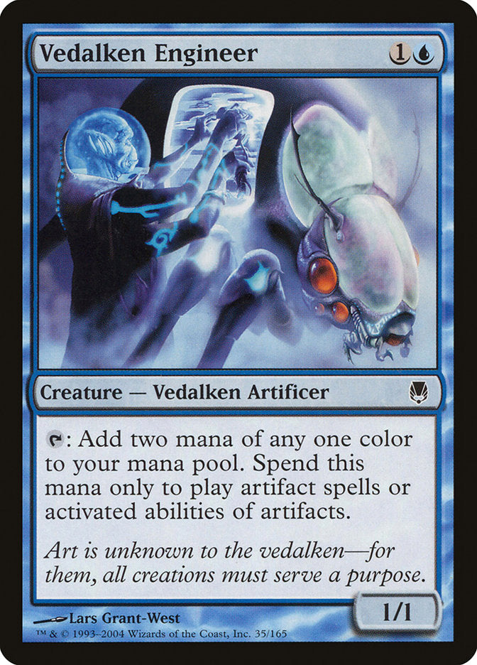 Vedalken Engineer [Darksteel] Foil
