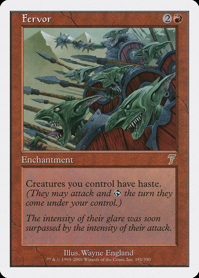 Fervor [Seventh Edition] Foil