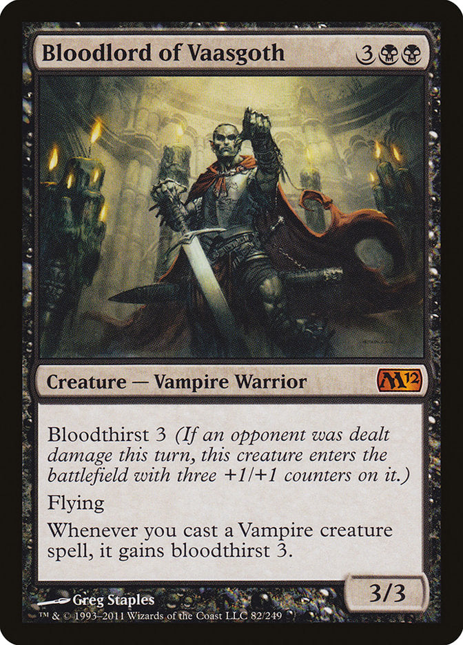 Bloodlord of Vaasgoth [Magic 2012] Foil