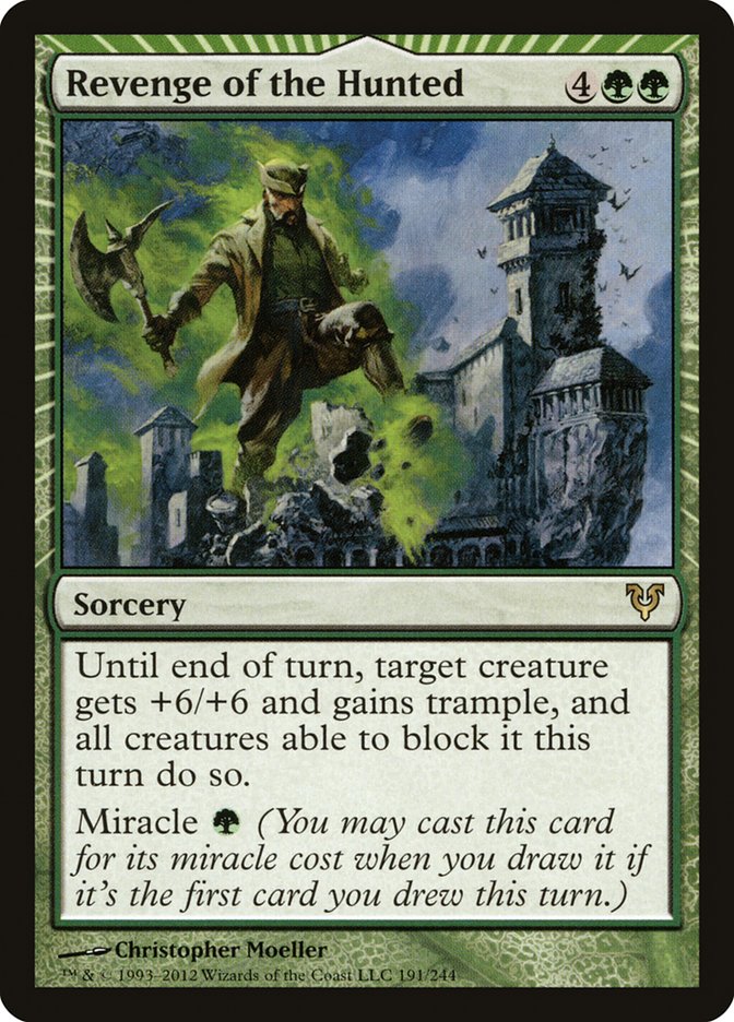 Revenge of the Hunted [Avacyn Restored] Foil