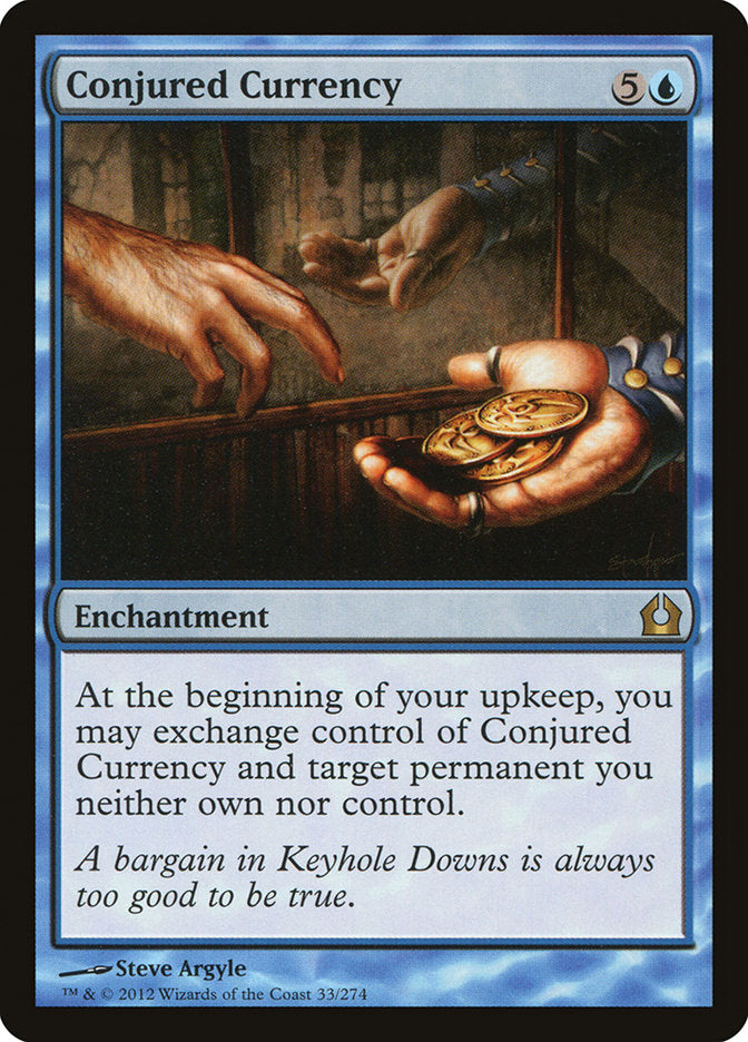 Conjured Currency [Return to Ravnica] Foil