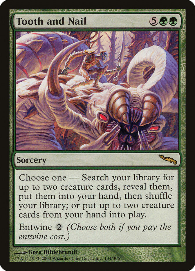 Tooth and Nail [Mirrodin] Foil