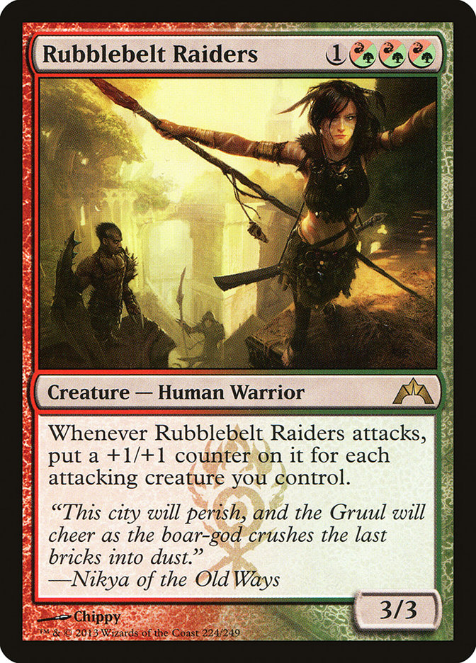 Rubblebelt Raiders [Gatecrash] Foil