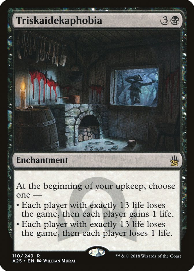 Triskaidekaphobia [Masters 25] Foil