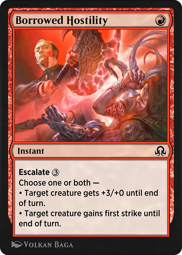 Borrowed Hostility  [Shadows over Innistrad Remastered]