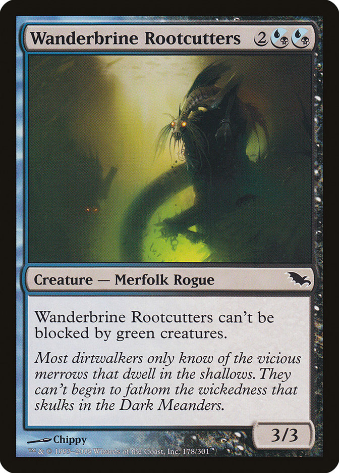 Wanderbrine Rootcutters [Shadowmoor] Foil