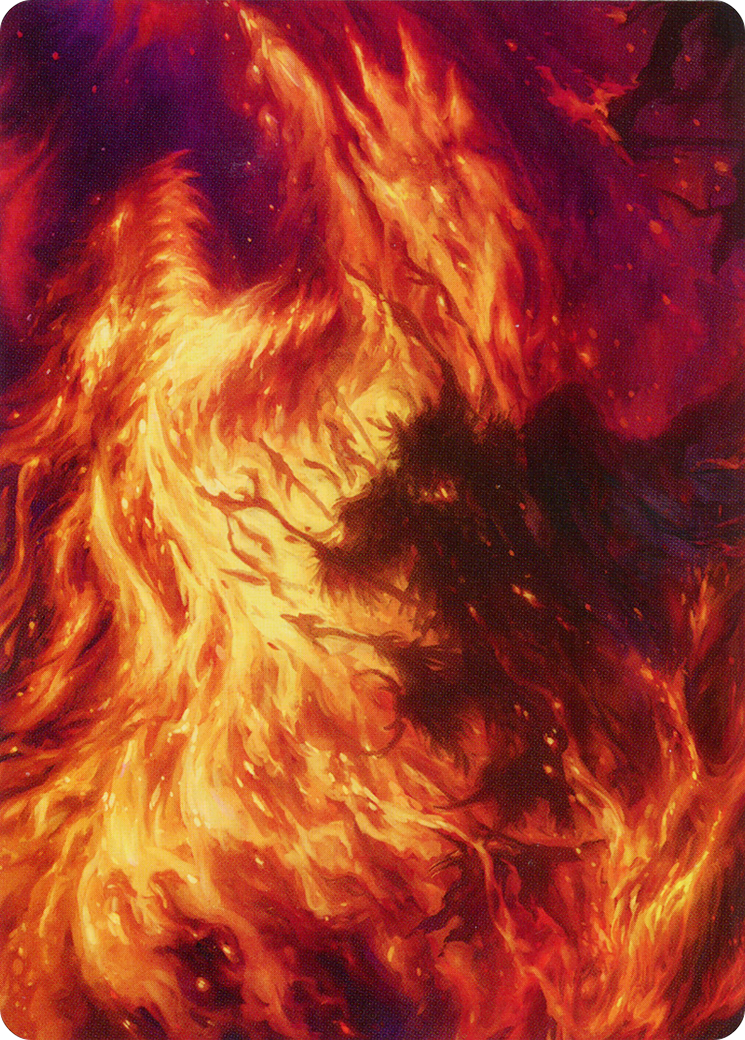 Stoke the Flames // Stoke the Flames  [March of the Machine Art Series] (Borderless)
