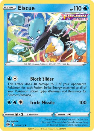 Eiscue (044/172) [Sword & Shield: Brilliant Stars] Reverse Holofoil
