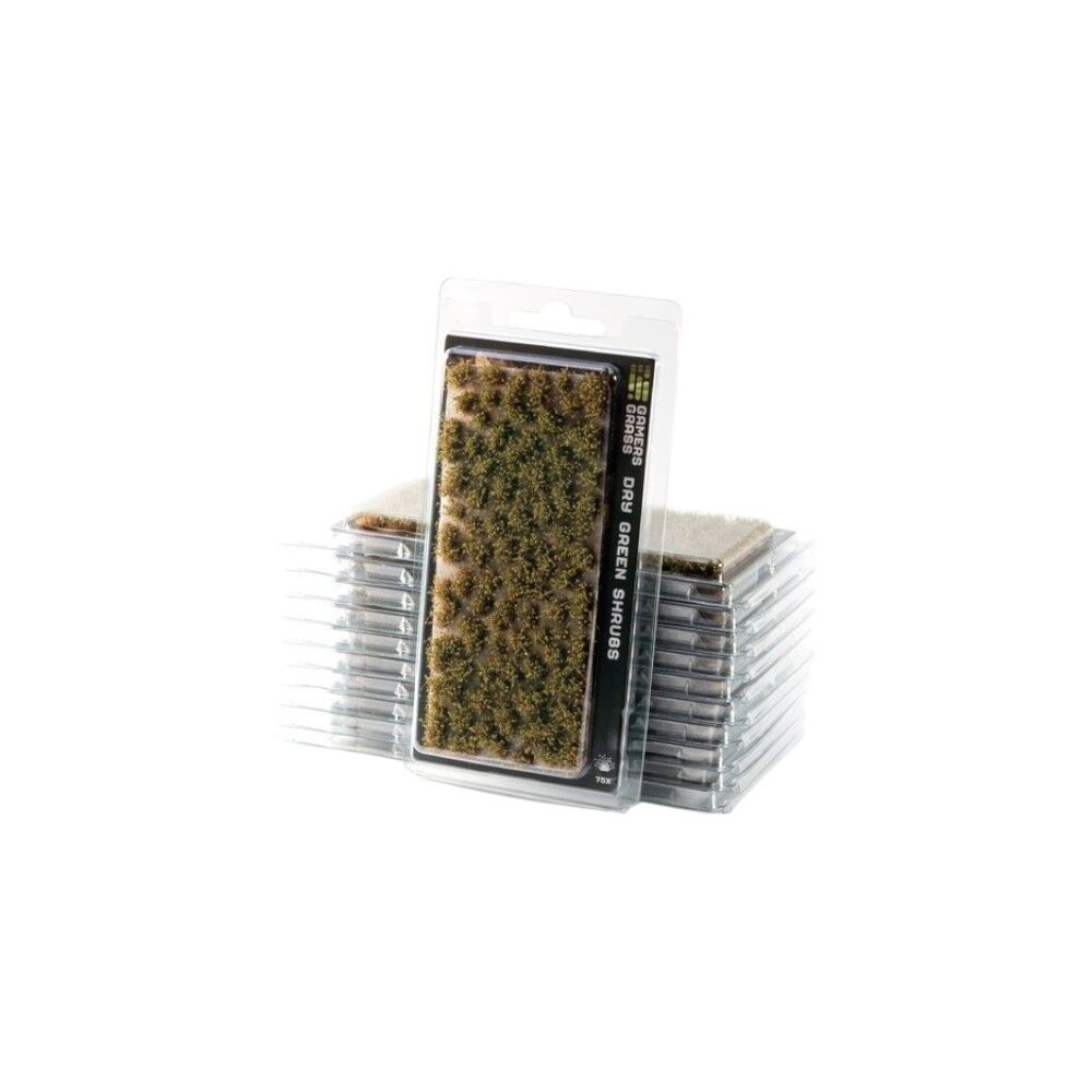 Gamers Grass - Grass Tufts - Shrubs - Dry Green