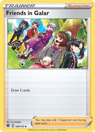 Friends in Galar (140/172) [Sword & Shield: Brilliant Stars] Reverse Holofoil