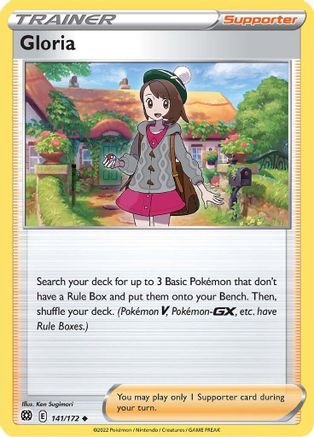 Gloria (141/172) [Sword & Shield: Brilliant Stars] Reverse Holofoil