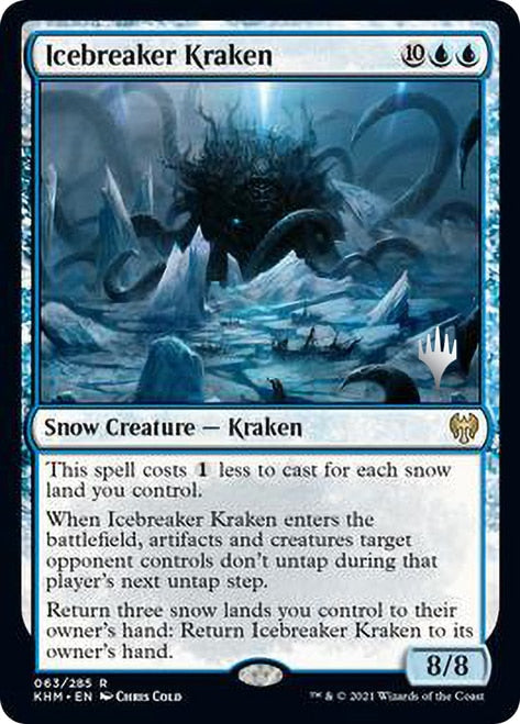 Icebreaker Kraken (Promo Pack) [Kaldheim Promos] Foil